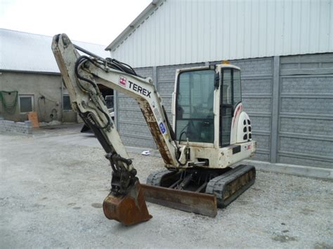 Terex mini excavators specifications 